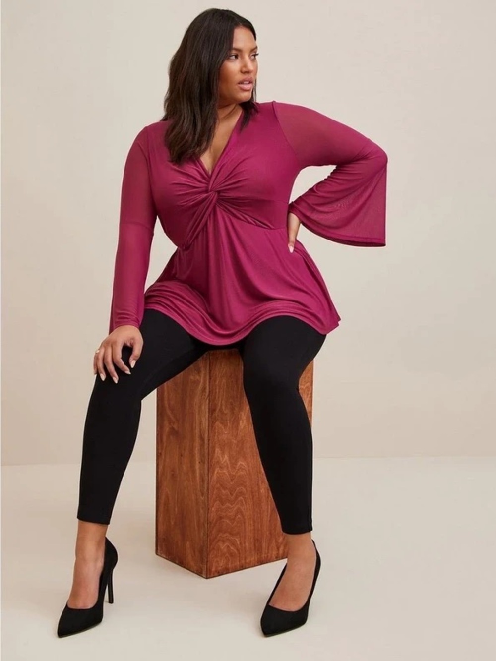 Torrid SEXY Mesh Top